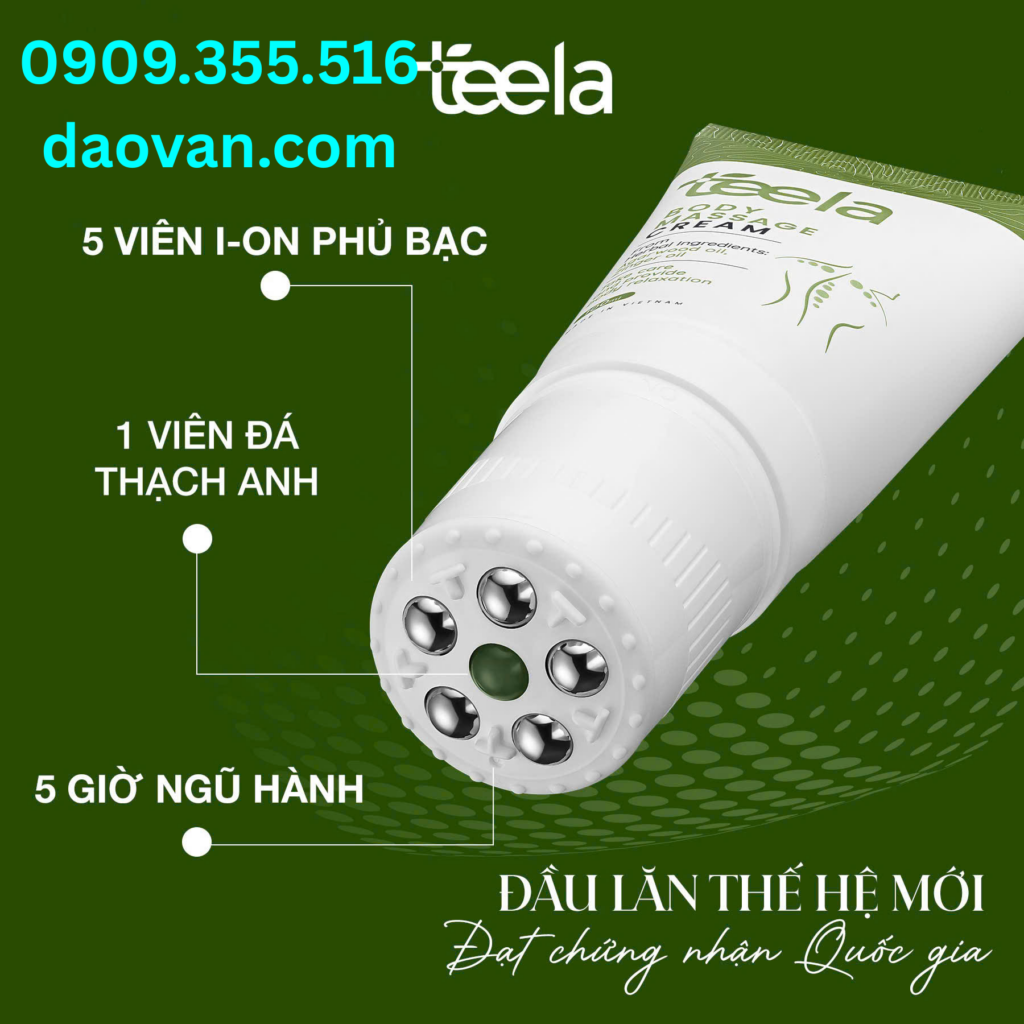 Đầu lăn massage Teela